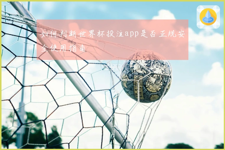 如何判断世界杯投注app是否正规安全使用指南
