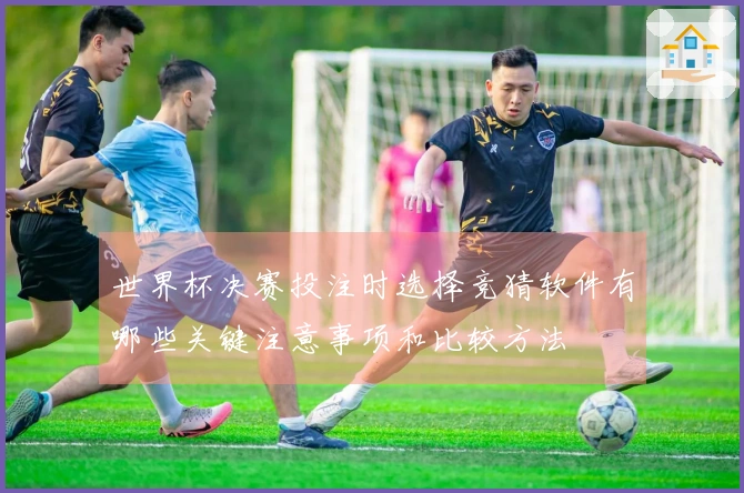 世界杯决赛投注时选择竞猜软件有哪些关键注意事项和比较方法