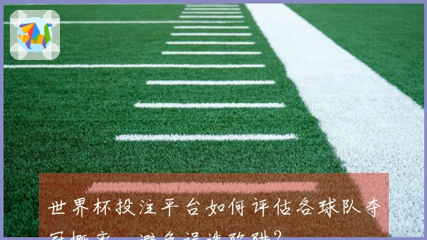 世界杯投注平台如何评估各球队夺冠概率，避免误选陷阱？