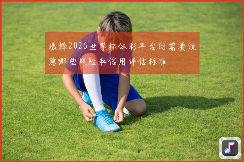 选择2026世界杯体彩平台时需要注意哪些风险和信用评估标准